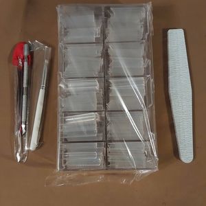 500 pcs acrylic coffin nail tips (8)